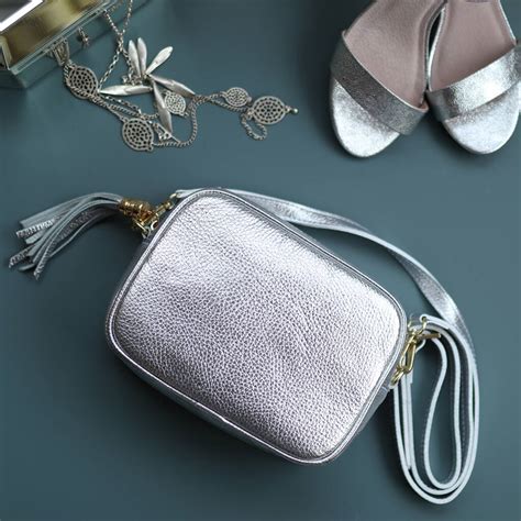 small silver handbag|m&s silver bag.